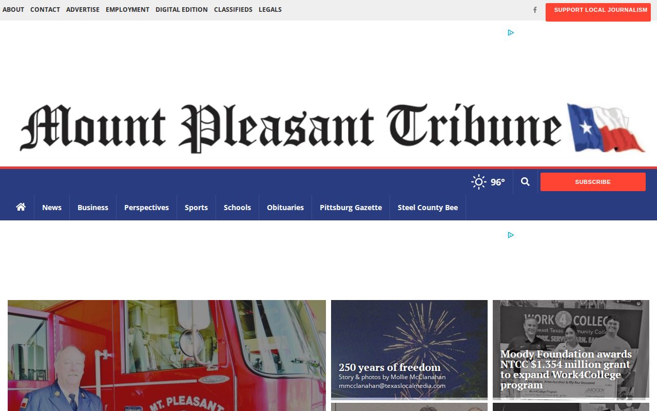 TribNow Titus County booking-record news source